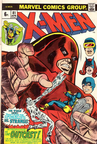 Cover for The X-Men (Marvel, 1963 series) #81 [British]