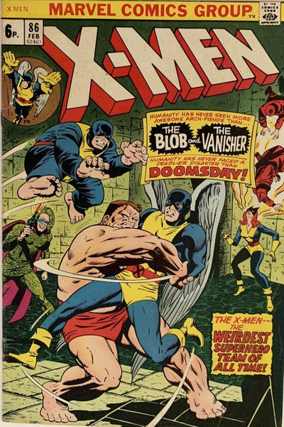 Cover for The X-Men (Marvel, 1963 series) #86 [British]