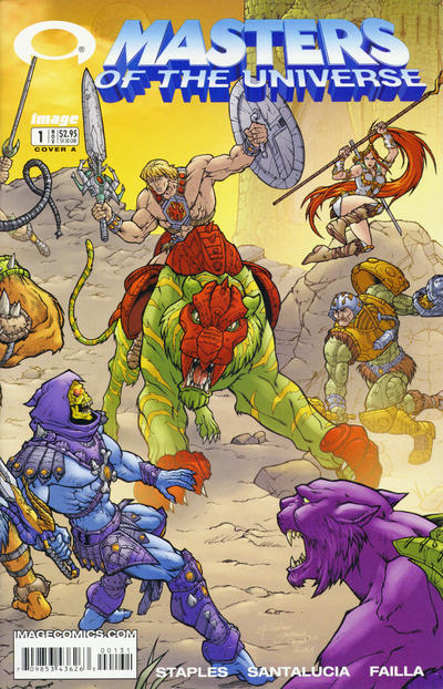 Cover for Masters of the Universe (Image, 2002 series) #1 [Premium Cover / Cover C]