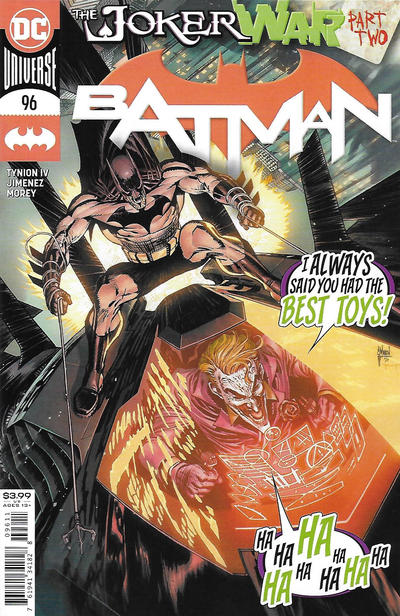 Cover for Batman (DC, 2016 series) #96