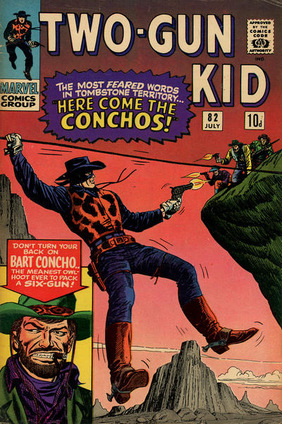 Cover for Two Gun Kid (Marvel, 1953 series) #82 [British]