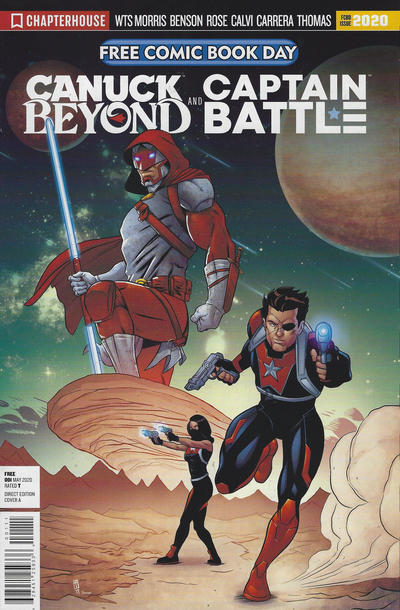 Cover for Chapterhouse Free Comic Book Day 2020 Featuring Canuck Beyond and Captain Battle (Chapterhouse Comics Group, 2020 series) 