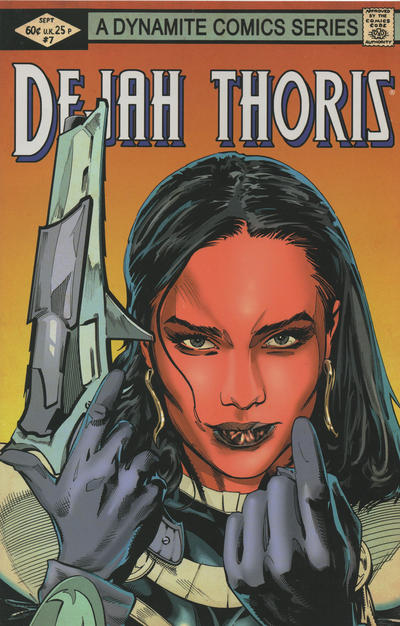 Cover for Dejah Thoris (Dynamite Entertainment, 2019 series) #7 [Cover D Stephen Mooney "Frank Miller Homage"]