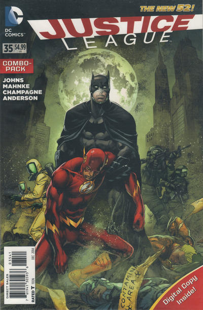 Cover for Justice League (DC, 2011 series) #35 [Combo-Pack]