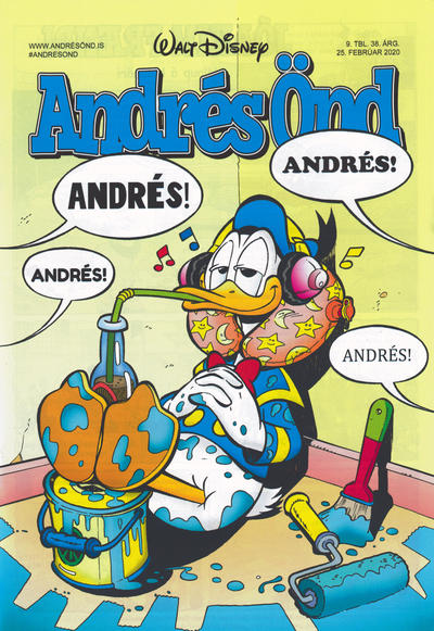 Cover for Andrés Önd (Edda, 2000 series) #9/2020