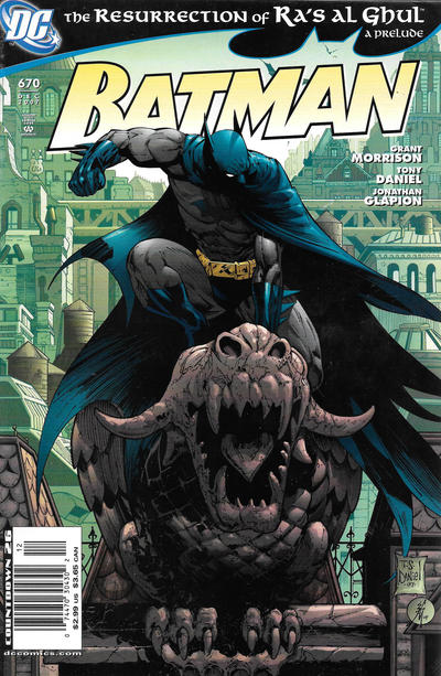 Cover for Batman (DC, 1940 series) #670 [Newsstand]