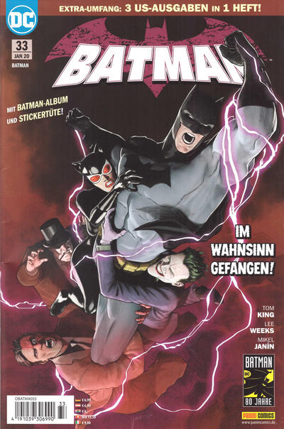 Cover for Batman (Panini Deutschland, 2017 series) #33