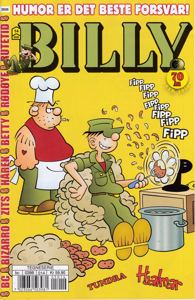 Cover for Billy (Hjemmet / Egmont, 1998 series) #14/2020