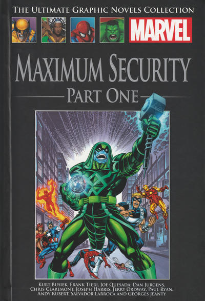 Cover for The Ultimate Graphic Novels Collection (Hachette Partworks, 2011 series) #161 - Maximum Security Part One