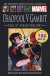 Cover for Die offizielle Marvel-Comic-Sammlung (Hachette [DE], 2013 series) #142 - Deadpool V Gambit