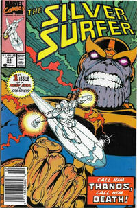 Cover for Silver Surfer (Marvel, 1987 series) #34 [Newsstand]