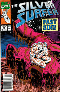Cover for Silver Surfer (Marvel, 1987 series) #48 [Newsstand]