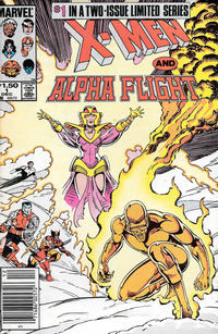 Cover Thumbnail for X-Men / Alpha Flight (Marvel, 1985 series) #1 [Newsstand]