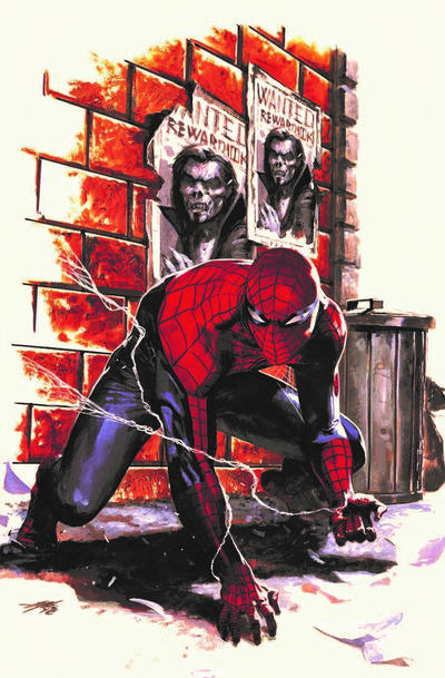 Cover for Friendly Neighborhood Spider-Man (Marvel, 2019 series) #1 (25) [Variant Edition - Scorpion & Clan McDonald Comics Exclusive - Gabriele Dell'Otto Virgin Cover]