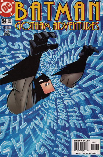 Cover for Batman: Gotham Adventures (DC, 1998 series) #54 [Direct Sales]