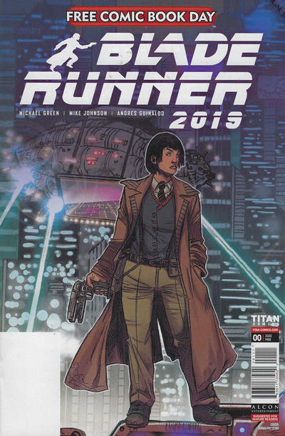 Cover for Blade Runner 2019: Free Comic Book Day Issue (Titan, 2020 series) #00