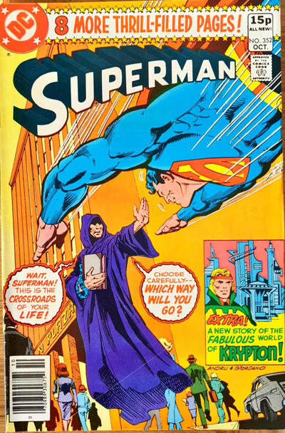 Cover for Superman (DC, 1939 series) #352 [British]