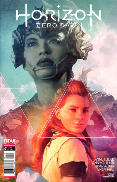 Cover for Horizon Zero Dawn (Titan, 2020 series) #1 [Cover A]