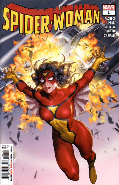 Cover for Spider-Woman (Marvel, 2020 series) #1