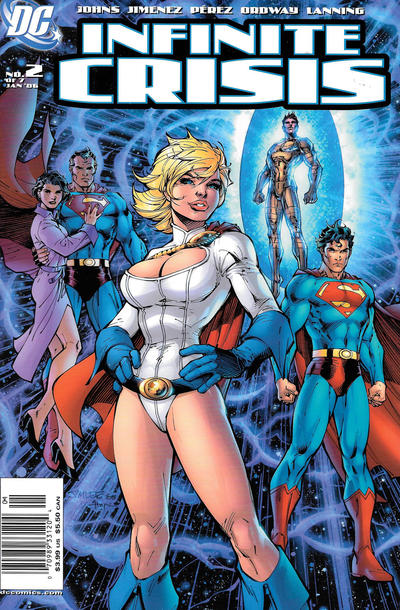 Cover for Infinite Crisis (DC, 2005 series) #2 [Newsstand]
