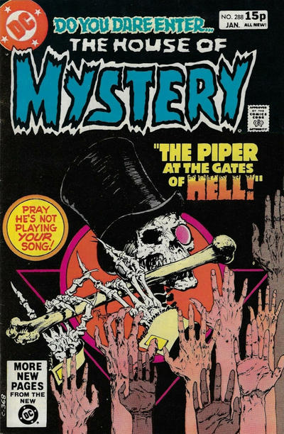 Cover for House of Mystery (DC, 1951 series) #288 [British]
