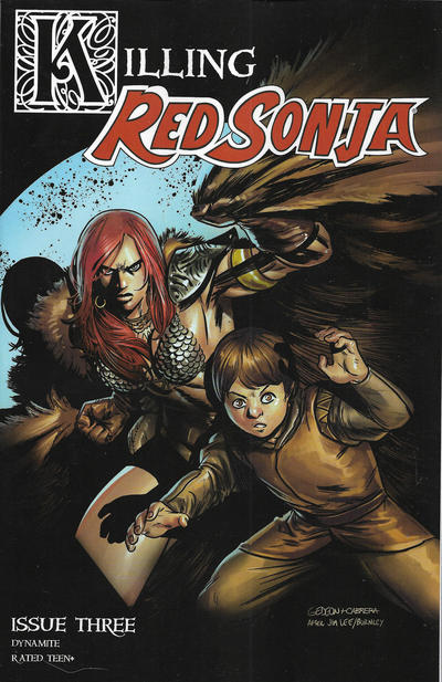 Cover for Killing Red Sonja (Dynamite Entertainment, 2020 series) #3 [Cover B Juan Gedeon]