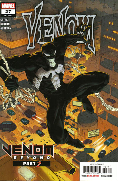 Cover for Venom (Marvel, 2018 series) #27 (192) [Ryan Stegman Cover]
