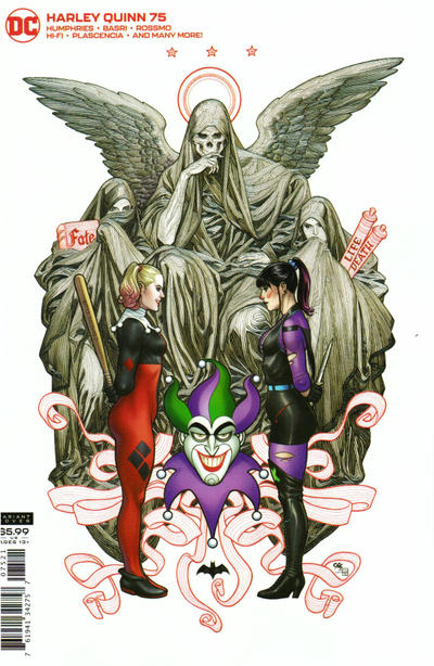 Cover for Harley Quinn (DC, 2016 series) #75 [Frank Cho Variant Cover]