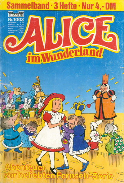 Cover for Alice im Wunderland (Bastei Verlag, 1986 ? series) #1003