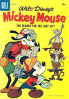 Cover for Walt Disney's Mickey Mouse (Dell, 1952 series) #54 [15¢ Variant]