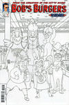 Cover Thumbnail for Bob's Burgers (2014 series) #1 [Baltimore Comic-Con Black & White Variant]