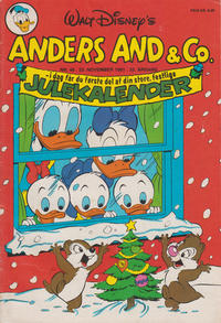 Cover for Anders And & Co. (Egmont, 1949 series) #48/1981