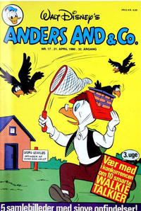 Cover Thumbnail for Anders And & Co. (Egmont, 1949 series) #17/1980