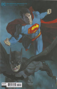 Cover Thumbnail for Batman / Superman (DC, 2019 series) #10 [Riccardo Federici Cardstock Variant Cover]