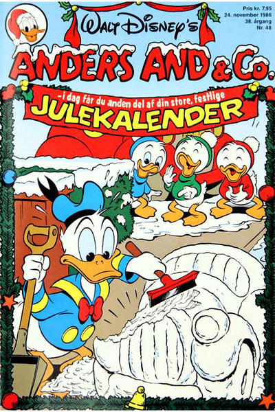 Cover for Anders And & Co. (Egmont, 1949 series) #48/1986