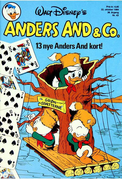 Cover for Anders And & Co. (Egmont, 1949 series) #43/1984