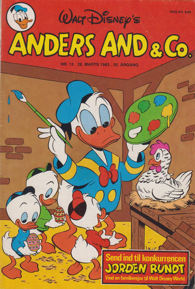 Cover for Anders And & Co. (Egmont, 1949 series) #13/1983