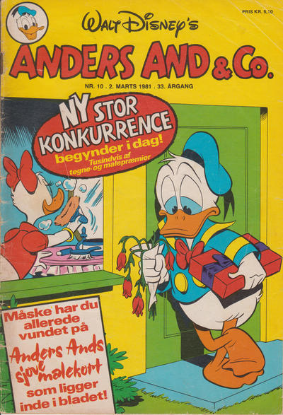 Cover for Anders And & Co. (Egmont, 1949 series) #10/1981