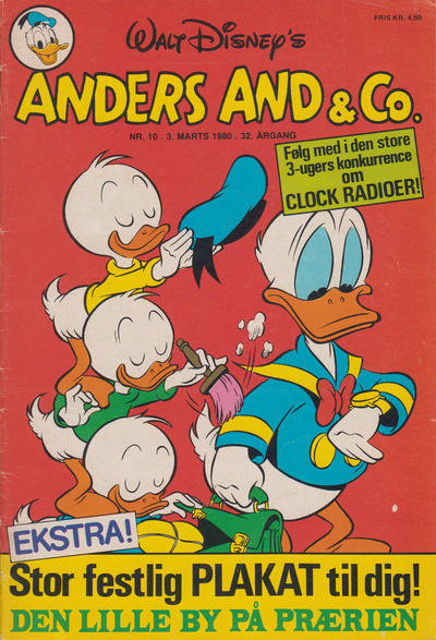 Cover for Anders And & Co. (Egmont, 1949 series) #10/1980