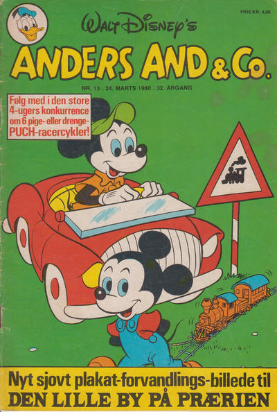 Cover for Anders And & Co. (Egmont, 1949 series) #13/1980
