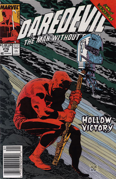 Cover for Daredevil (Marvel, 1964 series) #276 [Mark Jewelers]