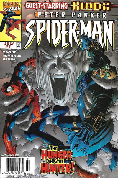 Cover for Peter Parker: Spider-Man (Marvel, 1999 series) #7 [Newsstand]