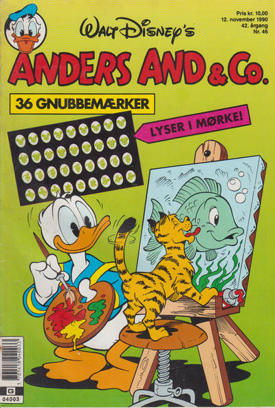 Cover for Anders And & Co. (Egmont, 1949 series) #46/1990