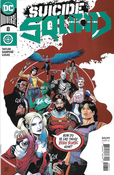 Cover for Suicide Squad (DC, 2020 series) #8 [Daniel Sampere & Juan Albarran Cover]