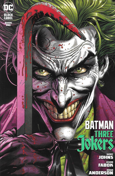 Cover for Batman: Three Jokers (DC, 2020 series) #1 [Jason Fabok Joker Crowbar Cover]