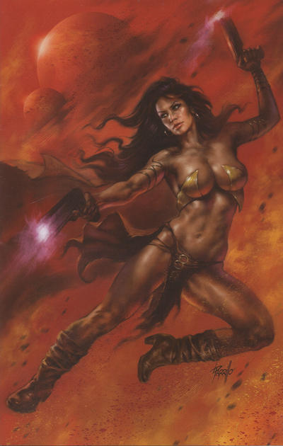 Cover for Dejah Thoris (Dynamite Entertainment, 2019 series) #6 [Lucio Parrillo Virgin Limited Edition Cover]