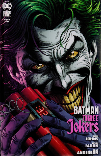 Cover for Batman: Three Jokers (DC, 2020 series) #1 [Jason Fabok Joker Bomb Variant Cover]