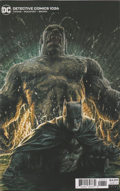 Cover for Detective Comics (DC, 2011 series) #1026 [Lee Bermejo Cardstock Variant Cover]