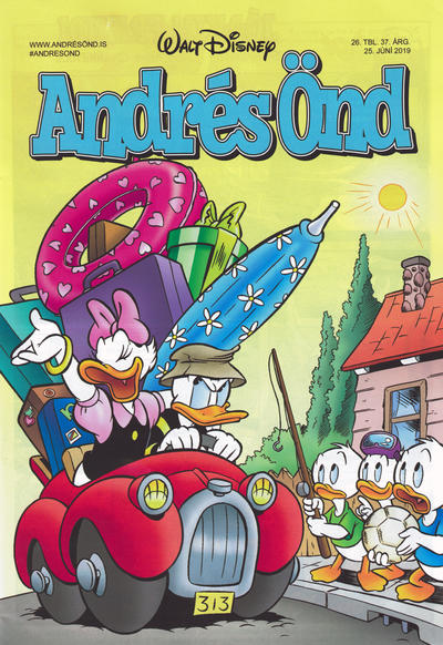 Cover for Andrés Önd (Edda, 2000 series) #26/2019