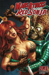 Cover Thumbnail for Mars Attacks / Red Sonja (2020 series) #1 [Alan Quah Cover]